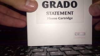 Unboxing GRADO The Statement Moving Iron Low Output Phono Cartridge MI LO