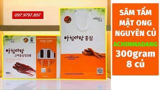 Sâm Tẩm Mật Ong Nguyên Của của ACHIMMADANG Hàn Quốc có gì mà ngon thế?