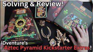 Solving & Review! idVenture's Aztec Pyramid of the Sun Puzzle Extras