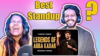 Legends of Abba Kadar | Standup comedy by Munawar Faruqui | Reaction/Review