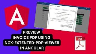 PDF Viewer in angular (.NET CORE Web API + bootstrap modal )  | ngx extended pdf viewer