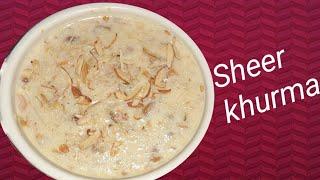 Sheer kurma recipe#Eid special sheer khurma# Dessert recipe#sweet recipe#sumaiya's kitchen