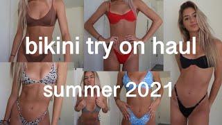 SUMMER BIKINI TRY ON HAUL!!! all of my favs | 2021