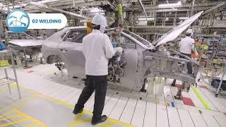 How Toyota Cars Are Made - Toyota Vitual Plant Tour - Episode 01