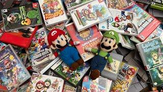 My ENTIRE MARIO GAME COLLECTION 2025 (The Mario Bible, Replayed) | LuigiFan