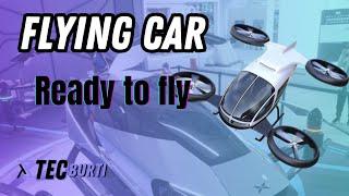 Flying Car පියාඹන කාර් #tech #techburti #flying #car