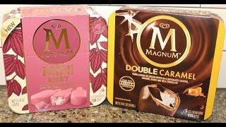 Magnum Ice Cream Bars: Mini Ruby & Double Caramel Review