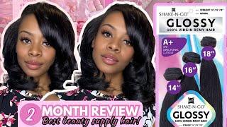 Best Beauty Supply Store Hair EVER! | Shake N Go Glossy Virgin Remy Hair Review | Honest Review