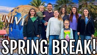 Our SPRING BREAK Destination REVEALED! Family Vacation w/ 6 KIDS ️