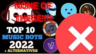 TOP 10 BEST Music BOTS for DISCORD 2022