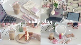 Daily vlogliving like my Pinterest board, life as a homebody, strawberry sando, selfcare, aesthetic