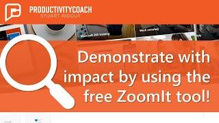 Make your demos pop with free ZoomIT software