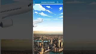 Aeroplane 3D animation! #coding #aeroplane #html #css