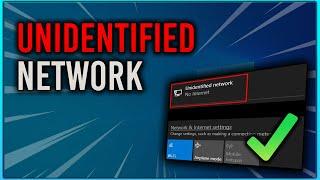 How To Fix Unidentified Network in Windows 10/11