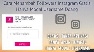 Cara Menambah Followers Instagram Gratis Tanpa Akun Tumbal dan Tanpa Login