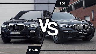 Вывозит? BMW X5 G05, бензин против дизеля (50i vs m50d). Сравниваем, изучаем возможности и тюним!