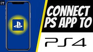 How To Connect PS Remote Play App to PS4