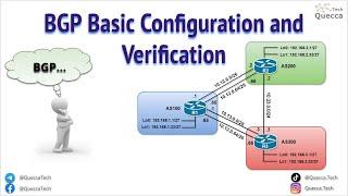 BGP Basic Configuration and Verification Example