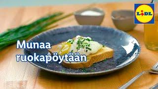 Munaa ruokapöytään | Kokkaa vastuullisesti | Lidl Suomi