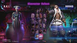 Street Fighter 6 - All Characters & Stages + DLC (A.K.I.) *Updated*