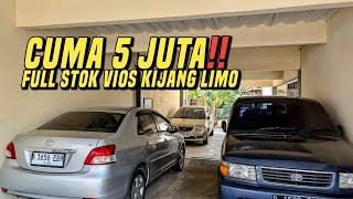 Showroom rumahan jual mobil bekas murahKijang vios cuma 30 jutaan 5 juta bawa pulang sedan matic