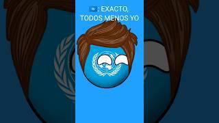 Humor de Países ONU #countryballs  #humor #shorts #viral