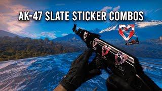 Ak-47 Slate Sticker Combos - CSGO