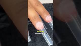 Step by step acrylic nail application tutorial