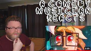 A Comedy Musician Reacts | A SONGUS AMONGUS by The Chalkeaters [REACTION]