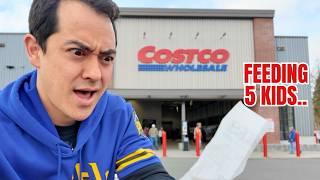 Shopping for 5 Kids at Costco