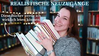 Ein realistischer Buch Haul| Nur Bücher, die ich auch in kurzem Zeitraum lesen kann| Neuzugänge