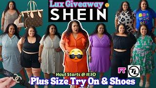 SHEIN Plus Size Haul 2024|SHEIN Curve|SHEIN Shoes|SHEIN Curve +|Coords|Dresses & More|Tasha St James