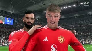 EA Sports FC 25 - Manchester United Vs. Fulham - The Emirates FA Cup 24/25 5th Round | Full Match