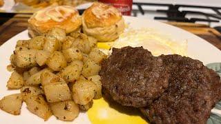 Breakfast For Dinner With A Delicious Potatoes Recipe | Step By Step