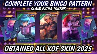 CLAIM EXTRA TOKENS & GET ALL KOF SKIN 2025!! KOF BINGO DRAW (PHASE 2)! - MLBB