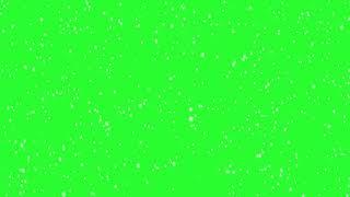 Snow green screen 10 min - snowflakes Falling - Motion background