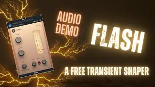 Flash Free Transient Shaper Audio Demo |