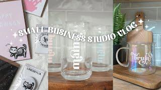 Small Business Studio Tour - Studio Vlog #001 (Small Etsy Shop)