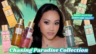 VICTORIA'S SECRET CHASING PARADISE COLLECTION HAUL | SUMMER BODY MISTS HAUL! | AMY GLAM 