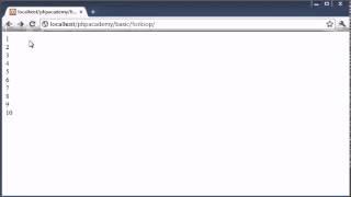 PHP For Loops for Beginners  |  Stone River eLearning