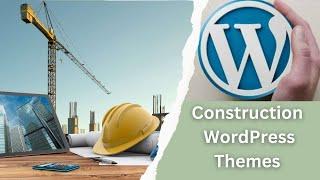 Best Wordpress Theme for Construction Company - Business Wordpress Themes