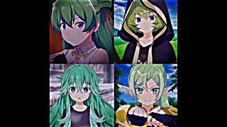 °•Waifu Grren Hair•°[Anime-Edit]#shorts #anime #fyp #vural