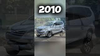 Evolution of toyota Avanza (1998/2024)@A1Evolution13 #toyota #avanza #evolution #viral #shorts