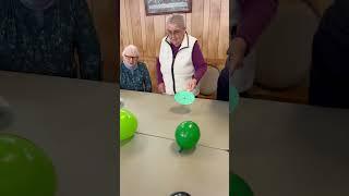 Older adults play with balloons  #shorts #fun #games #cute