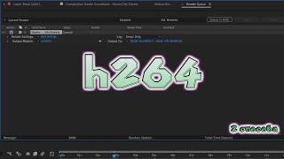 Как экспортировать из After effects в h264 ( mp4 ) и что если twixtor не экспортирует