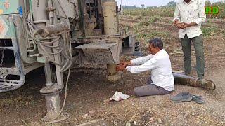 borewell water | 50 फीट पे पानी आया | Gujarat borewell | from borewell | Radhika drilling