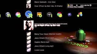 Free Android PS3 Theme from Booya Gadget