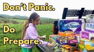 Emergency Stock Up Haul | Pantry Preparedness in the Wake of Hurricane Helene