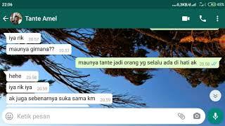 Nge prank chat WA Tante2 ngajak wikwik  gmn reaksi nya???