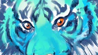 Tiger Speedpaint in Infinite Painter